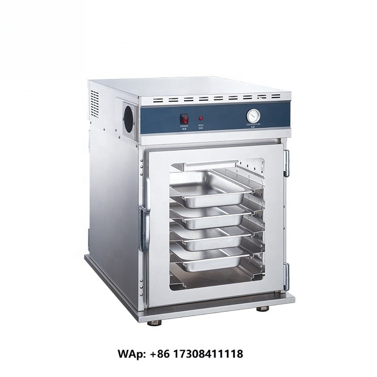Commercial Kitchen Equipment - 전기식 음식 보온 캐비닛 카트(바퀴 포함)