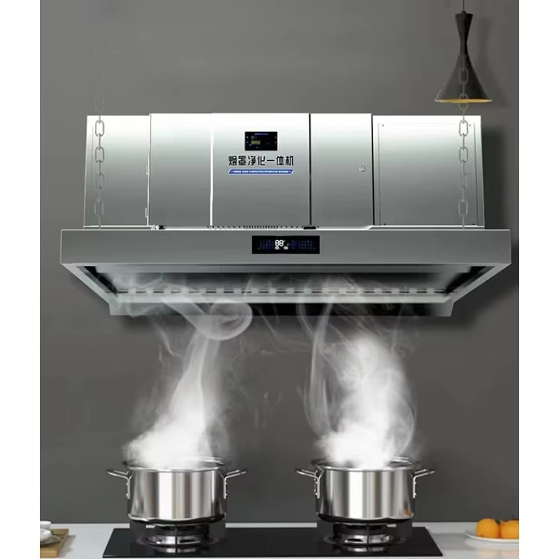Commercial Exhaust Hood - 맞춤형 내장형 정전기 공기 청정기 ESP