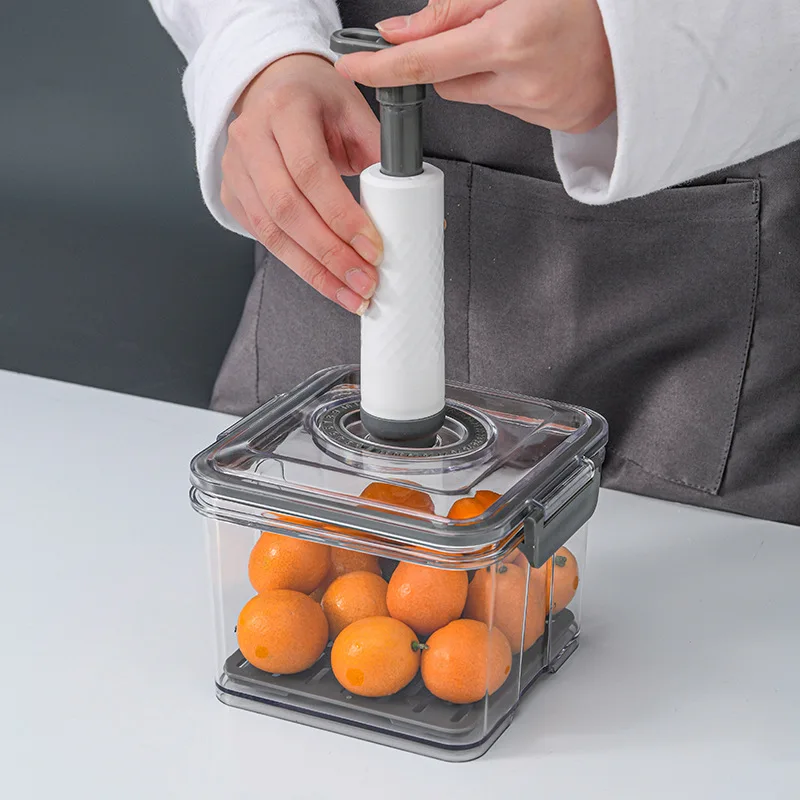 Commercial Kitchen Refrigerator - 진공 신선도 유지 투명 과일 상자,