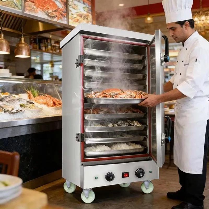 Commercial Kitchen Equipment - 상업용 주방기기 가스식품찜기 산업용 밥찜기 찜기