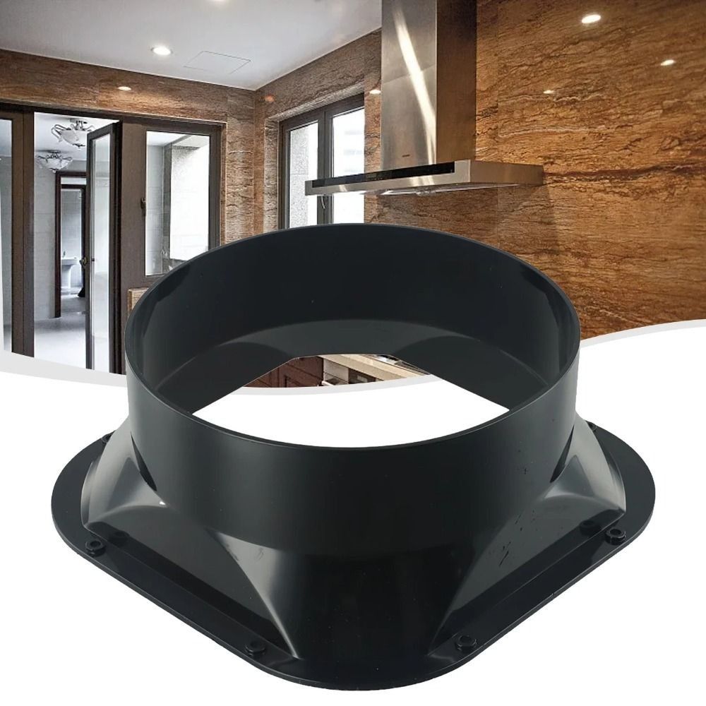 Commercial Kitchen Exhaust Fan - 팬 연결 ABS 벽 플랜지 커넥터