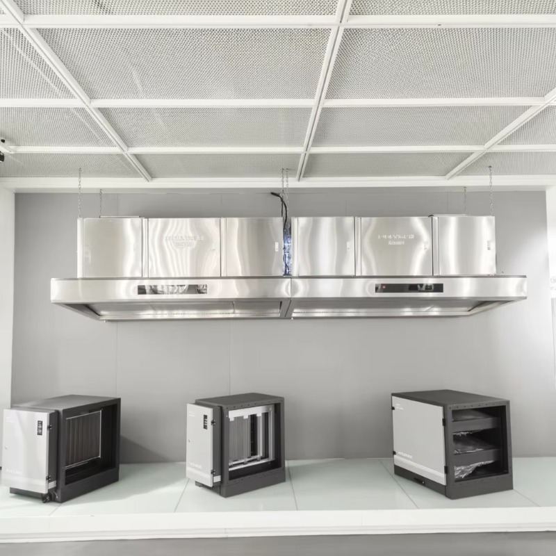 Commercial Kitchen Range Hood - 상업용 맞춤형 201 스테인리스 스틸 98%