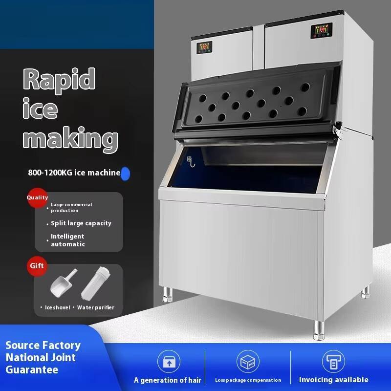 Commercial Ice Maker - 1000Kg 상업용 대용량 완전 자동 분할