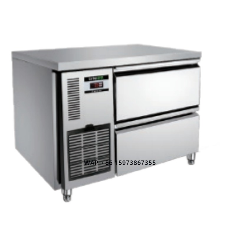 Commercial Kitchen Refrigerator - 상업용 스테인리스 공냉식 신선보관 캐비닛 호텔