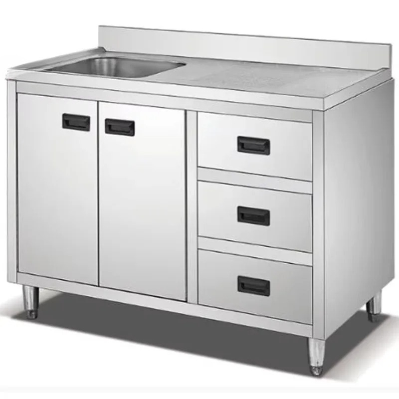 Commercial Kitchen Sink - 헤비 듀티 레스토랑 주방 보관 테이블