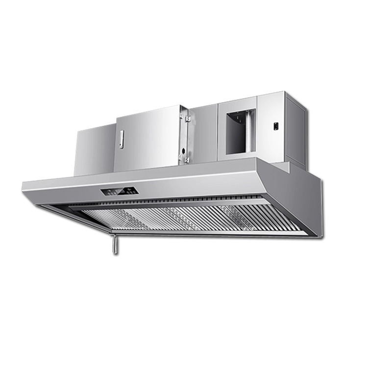 Commercial Kitchen Range Hood - 상업용 고흡입 레인지후드, 일체형 정화기, 주방