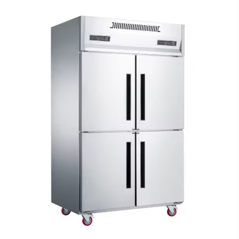 Commercial Kitchen Refrigerator - 상업용 스테인리스 스틸 업라이트 냉동고 이중