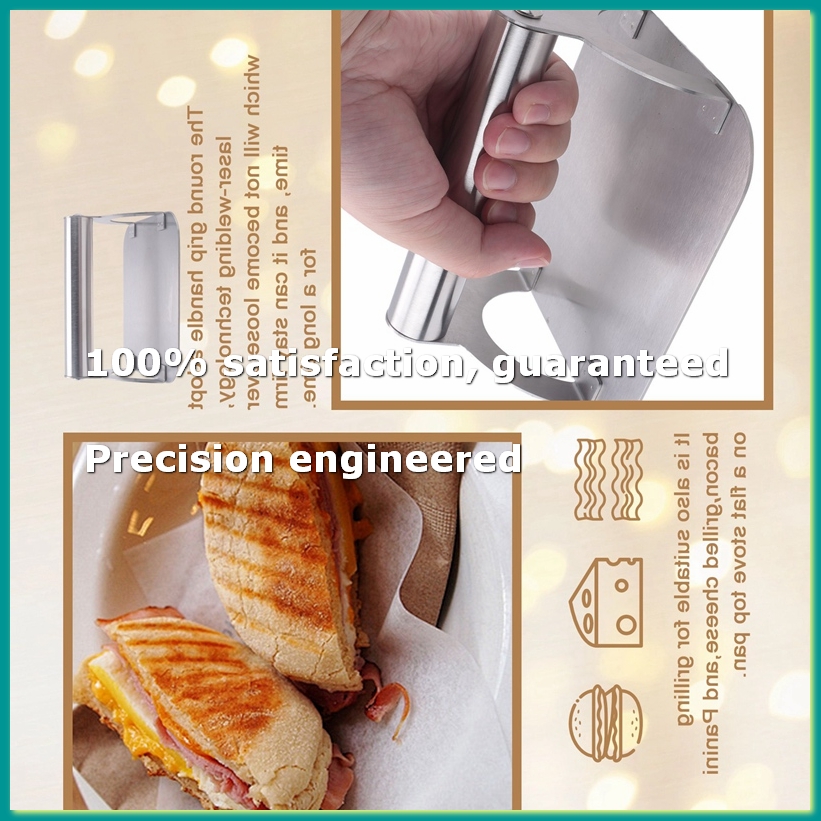 Commercial Kitchen Usa - 주방용 스테인리스 스틸 스테이크/베이컨 무게계(손잡이 포함),