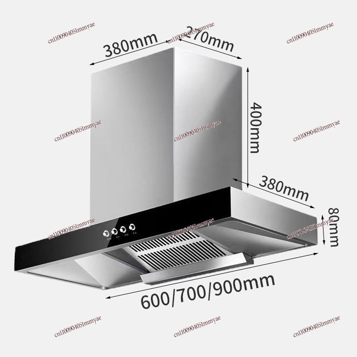 Commercial Kitchen Range Hood - 대형 흡입력 가정용 주방 아파트 임대