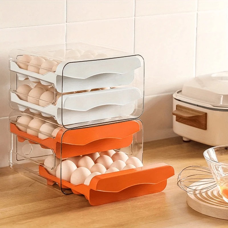 주방용 계란 보관함 1개, 냉장고용 신선 플라스틱 2단 - Commercial Kitchen Fridge 리뷰 및 가격