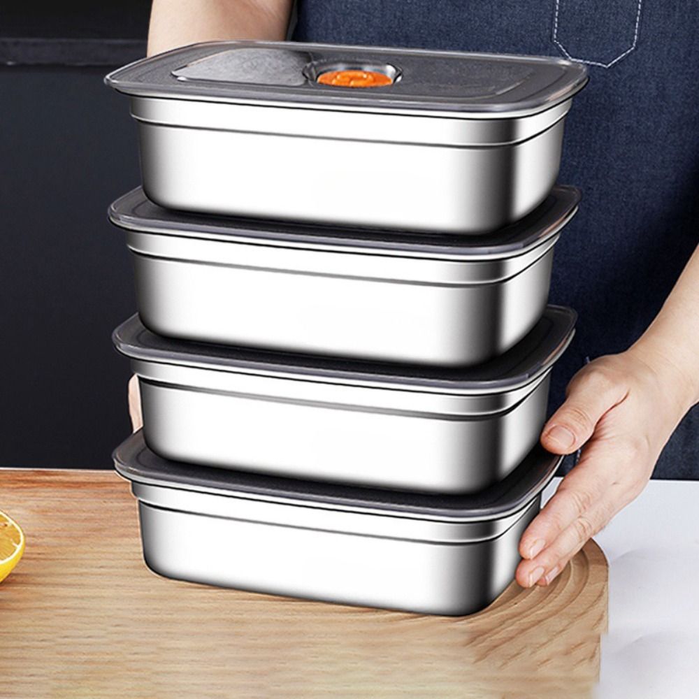 휴대용 스테인레스 스틸 보존 상자 누출 방지 냉장고 냉 - Commercial Kitchen Fridge 리뷰 및 가격