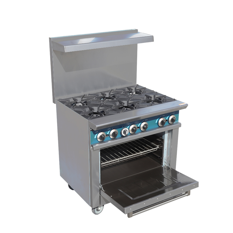 상업용 주방 장비 독립형 스테인리스 스틸 6구 버너 조 - Commercial Kitchen Equipment 리뷰 및 가격
