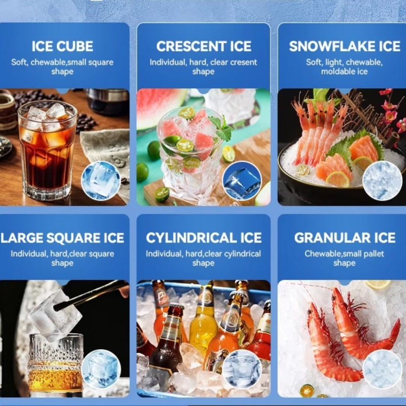 상업용 자동 제빙기 대용량 스프레이형 정육면체 얼음 제 - Commercial Ice Maker 리뷰 및 가격