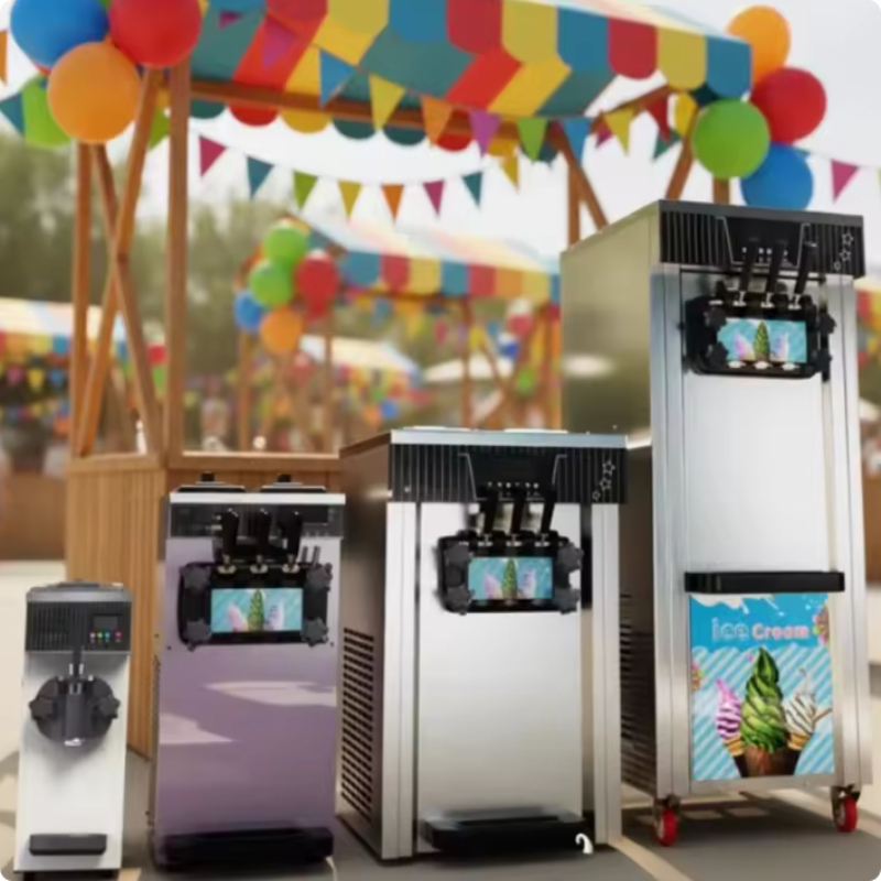 맞춤형 상업용 아이스크림 기계, 단일 헤드 데스크탑 선 - Commercial Ice Maker 리뷰 및 가격
