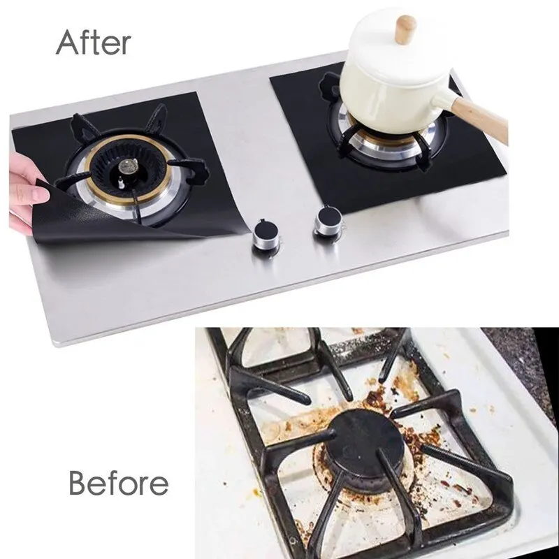 4피스 가스 스토브 보호대 쿠커 리드 라이너 청소 패드 - Commercial Kitchen Hood Cleaning 리뷰 및 가격