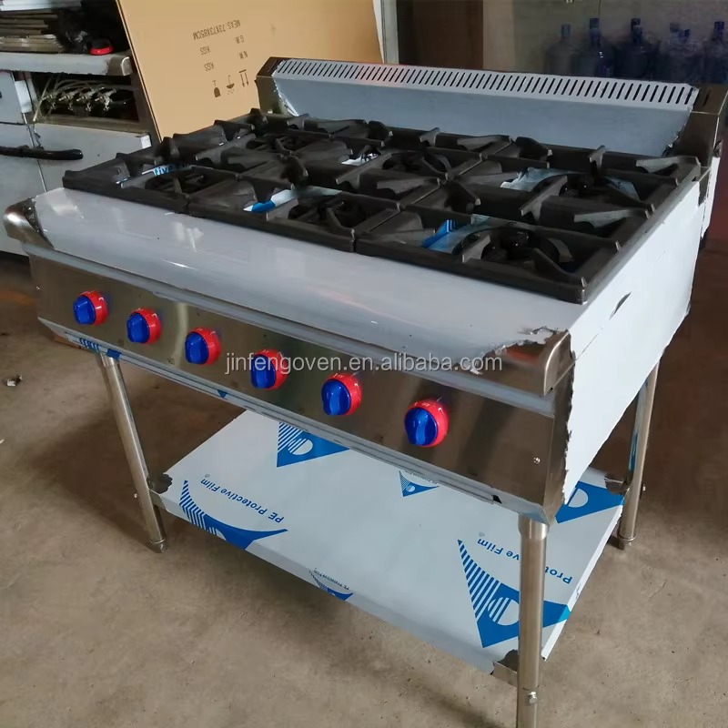 상업용 주방기기 전문가용 6구 가스레인지 산업용 이동식 - Commercial Kitchen Equipment 리뷰 및 가격