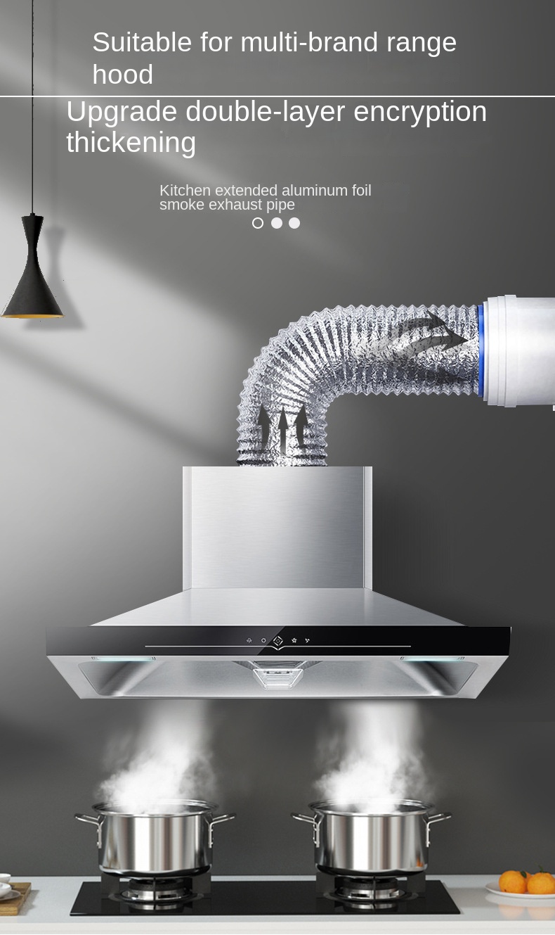 ² 125mm 알루미늄 호일 환기 파이프, 주방 콘센트 - Commercial Kitchen Exhaust 리뷰 및 가격