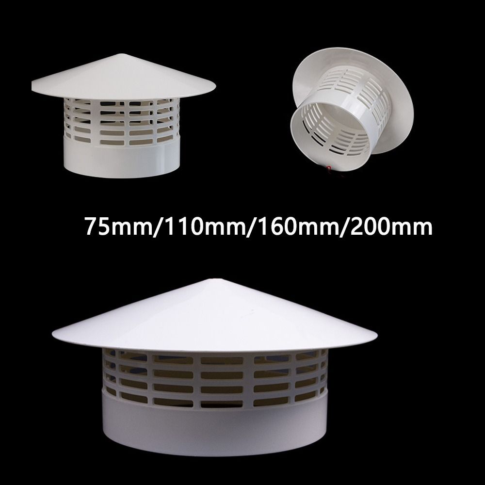 내구성이 뛰어난 75-200mm 통풍형 레인캡 PVC  - Commercial Exhaust Hood 리뷰 및 가격