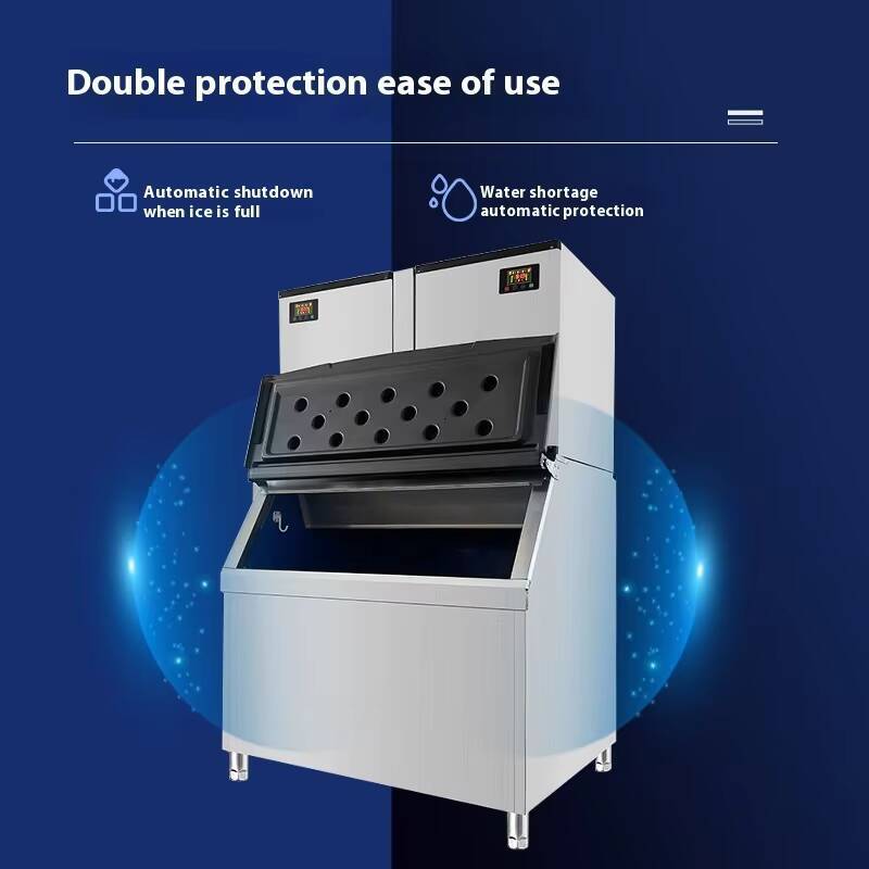 1000Kg 상업용 대용량 완전 자동 분할 기계 상점  - Commercial Ice Maker 리뷰 및 가격