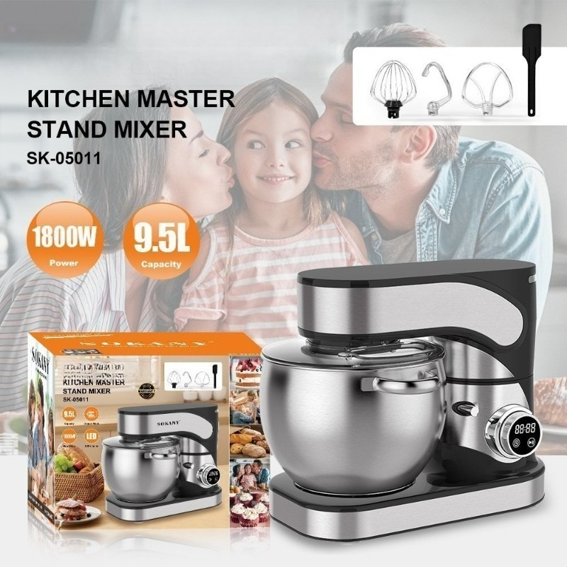 18L 반죽 믹서, 가정 및 상업용 스테인리스 스틸 스 - Commercial Kitchen Aid Stand Mixer 리뷰 및 가격