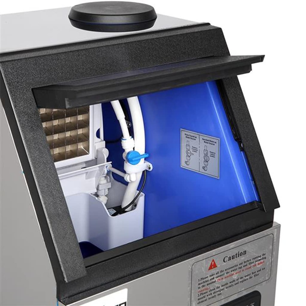 상업용 제빙기 110Lbs/24H, 스테인리스 스틸 제 - Commercial Ice Maker 리뷰 및 가격
