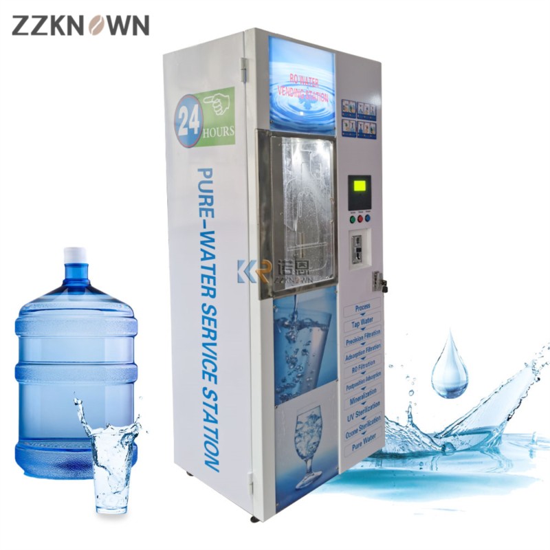 맞춤형 제빙기 자동 셀프 서비스 얼음 및 물 디스펜서  - Commercial Ice Maker 리뷰 및 가격