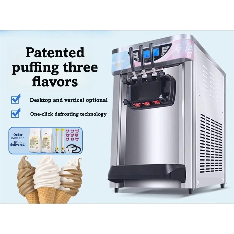 상업용 소프트 아이스크림 기계 자동 소프트 아이스크림  - Commercial Ice Maker 리뷰 및 가격