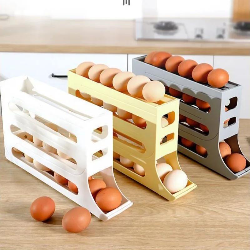 냉장고 계란 보관함 롤링 키친 컨테이너 계란 롤링 랙  - Commercial Kitchen Fridge 리뷰 및 가격