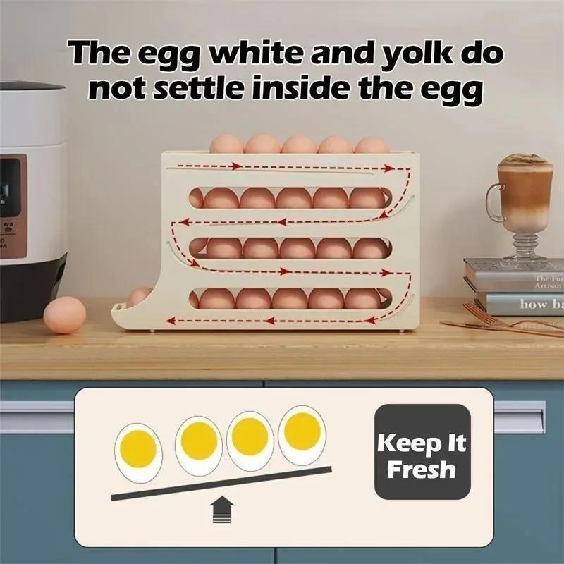 냉장고 계란 보관함 롤링 키친 컨테이너 계란 롤링 랙  - Commercial Kitchen Fridge 리뷰 및 가격