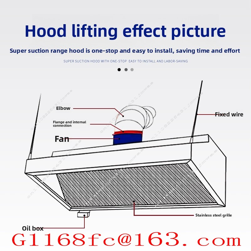 상업용 식당 주방, 흙제 난로, 대용량 공기 배출 커버 - Commercial Exhaust Hood 리뷰 및 가격