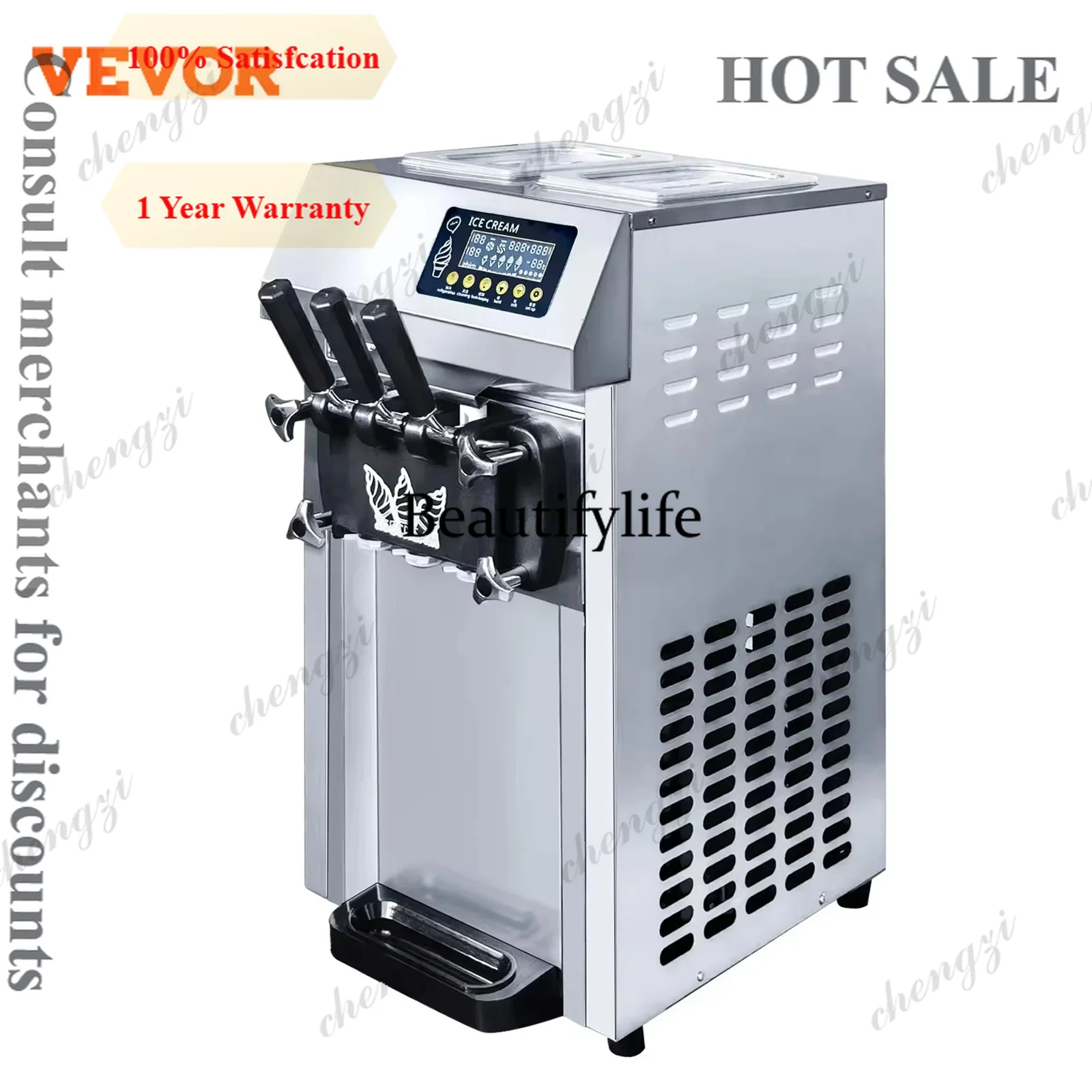 A55 사전냉각 상업용 아이스크림 제조기 A126 아이 - Commercial Ice Maker 리뷰 및 가격